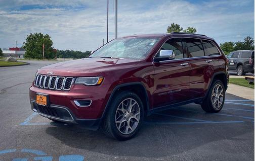 Velvet Red Pearlcoat 2022 Jeep Grand Cherokee Limited