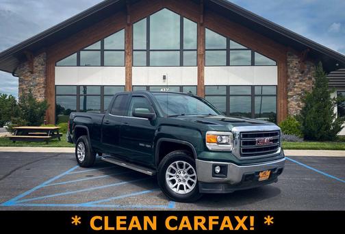 Emerald Green Metallic 2015 GMC Sierra 1500 SLE