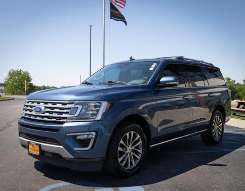Blue Metallic 2018 Ford Expedition Limited