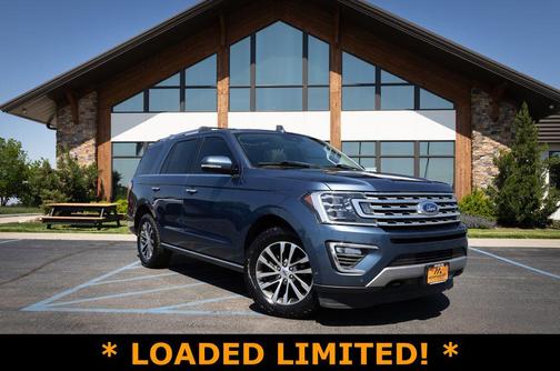Blue Metallic 2018 Ford Expedition Limited