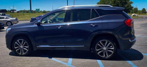 Blue Steel Metallic 2019 GMC Terrain Denali