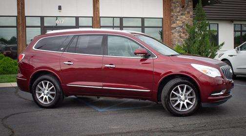 Crimson Red Tintcoat 2017 Buick Enclave Leather