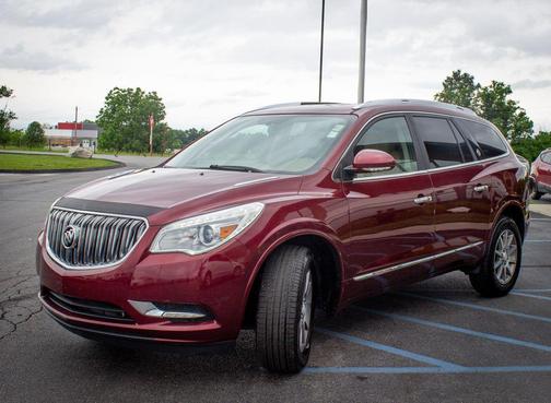 Crimson Red Tintcoat 2017 Buick Enclave Leather