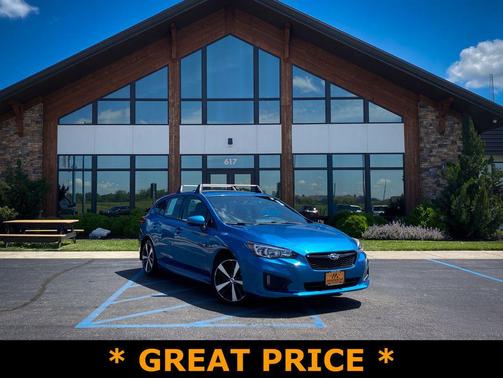 Island Blue Pearl 2018 Subaru Impreza 2.0i Sport