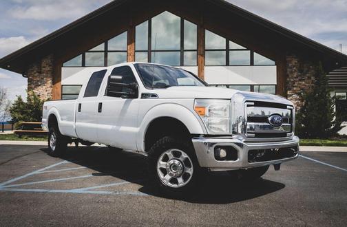 Oxford White 2014 Ford F-350 XLT