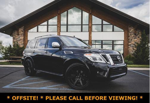 Super Black 2018 Nissan Armada Platinum