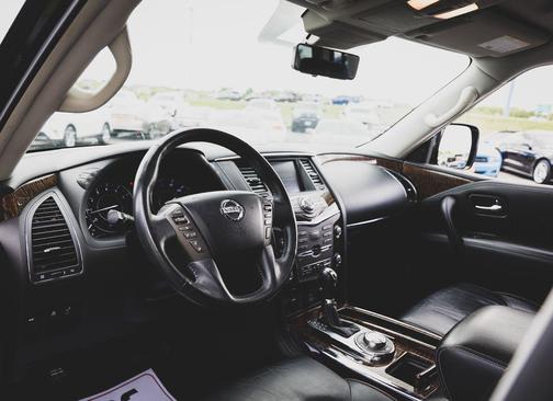 Super Black 2018 Nissan Armada Platinum
