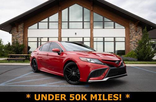 Supersonic Red 2022 Toyota Camry XSE