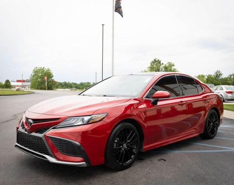 Supersonic Red 2022 Toyota Camry XSE
