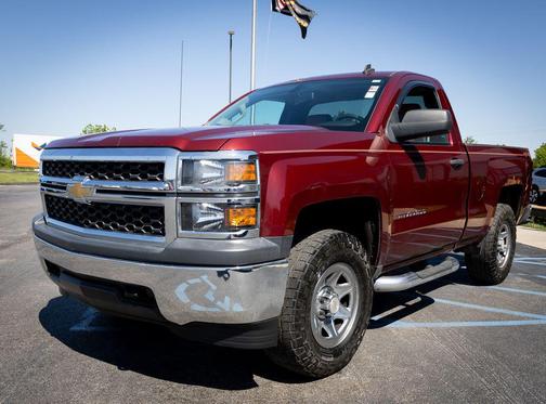 Deep Ruby Metallic 2014 Chevrolet Silverado 1500 Work Truck