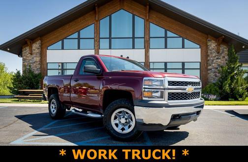 Deep Ruby Metallic 2014 Chevrolet Silverado 1500 Work Truck