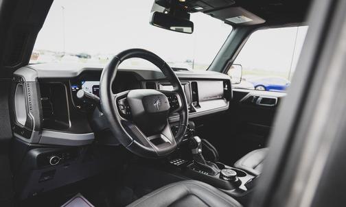 Azure Gray Metallic Tri-Coat 2023 Ford Bronco Big Bend