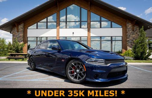Jazz Blue Pearlcoat 2016 Dodge Charger R/T Scat Pack