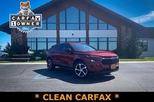 Crimson Metallic 2024 Chevrolet Trax FWD 1RS