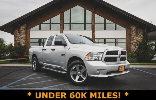 Bright Silver Metallic Clearcoat 2018 RAM 1500 Express