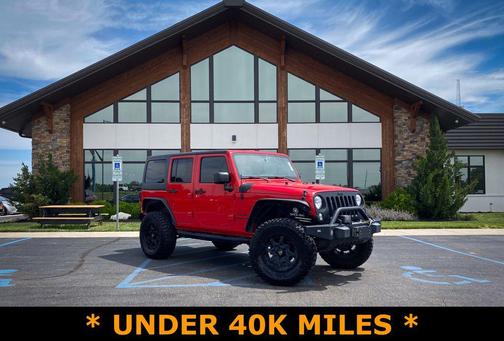 Firecracker Red Clear Coat 2015 Jeep Wrangler Unlimited Sport