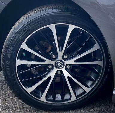 Predawn Gray Mica 2019 Toyota Camry SE