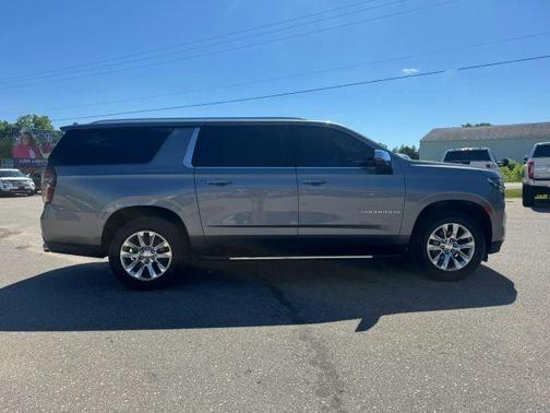 Satin Steel Metallic 2021 Chevrolet Suburban Premier