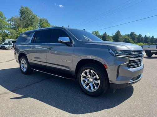 Satin Steel Metallic 2021 Chevrolet Suburban Premier