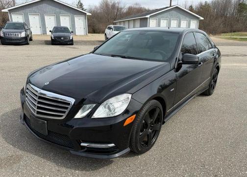Black 2012 Mercedes-Benz E-Class E 350 4MATIC