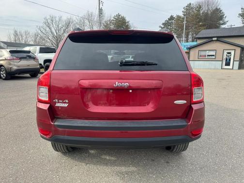 Deep Cherry Red Crystal Pearl 2012 Jeep Compass Latitude