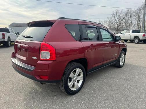 Deep Cherry Red Crystal Pearl 2012 Jeep Compass Latitude