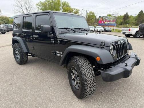 Black Clearcoat 2015 Jeep Wrangler Unlimited Sport