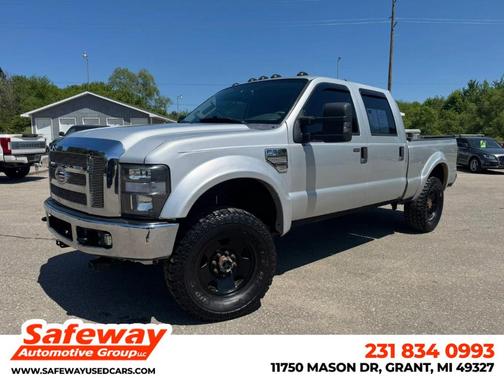 Silver Metallic 2008 Ford F-350 Lariat Super Duty