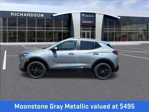Moonstone Gray Metallic 2024 Buick Encore GX Sport Touring