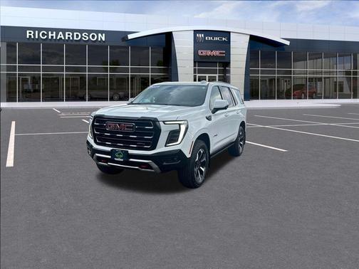 Summit White 2025 GMC Yukon 4WD AT4