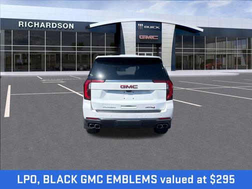 Summit White 2025 GMC Yukon 4WD AT4