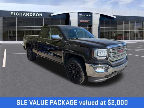 Onyx Black 2018 GMC Sierra 1500 SLE