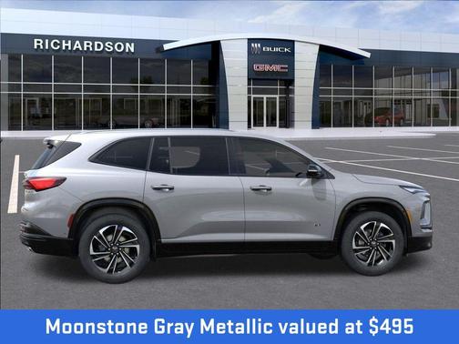 moonstone gray metallic 2026 Buick Enclave Sport Touring