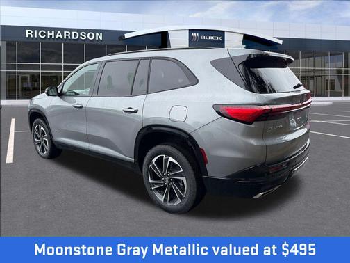 moonstone gray metallic 2026 Buick Enclave Sport Touring