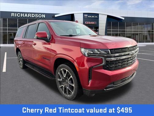 Cherry Red Tintcoat 2021 Chevrolet Suburban RST