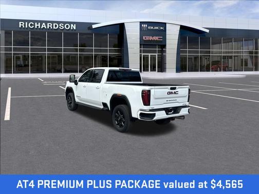 Summit White 2024 GMC Sierra 2500 AT4