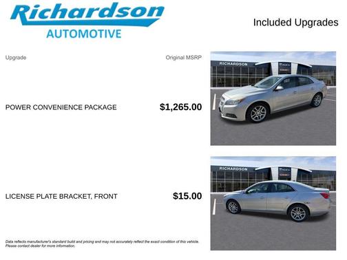 2013 Chevrolet Malibu 1LT