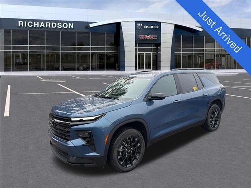 Lakeshore Blue Metallic 2025 Chevrolet Traverse LT