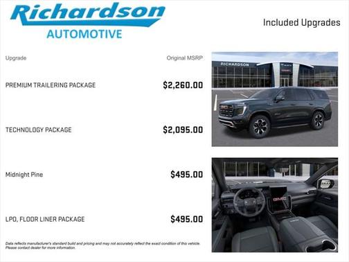 2025 GMC Yukon 4WD AT4