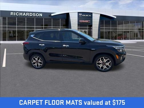 Cherry Black 2023 Kia Seltos SX Turbo