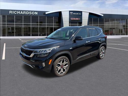 Cherry Black 2023 Kia Seltos SX Turbo