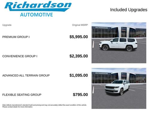 Bright White Clearcoat 2022 Jeep Wagoneer Series III 4x4