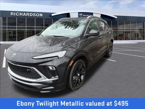 Ebony Twilight Metallic 2026 Buick Encore GX Sport Touring