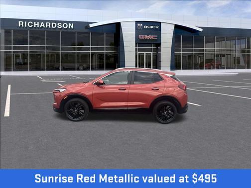 Sunrise Red Metallic 2024 Buick Encore GX Sport Touring