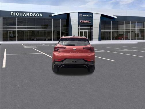 Sunrise Red Metallic 2024 Buick Encore GX Sport Touring