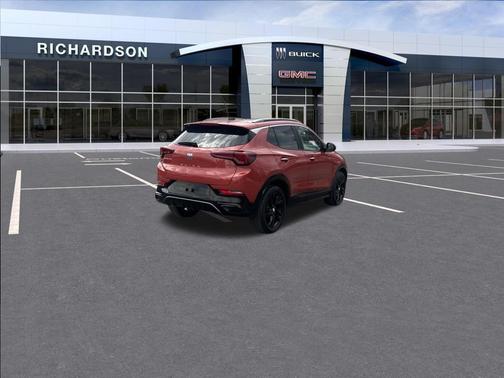 Sunrise Red Metallic 2024 Buick Encore GX Sport Touring