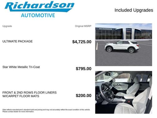 2025 Ford Explorer Platinum