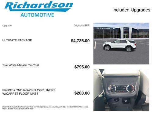 2025 Ford Explorer Platinum