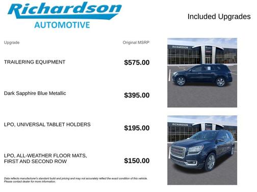 2017 GMC Acadia Limited Limited