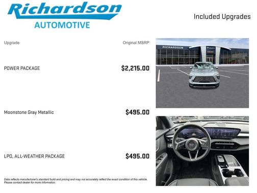 moonstone gray metallic 2026 Buick Enclave Preferred FWD